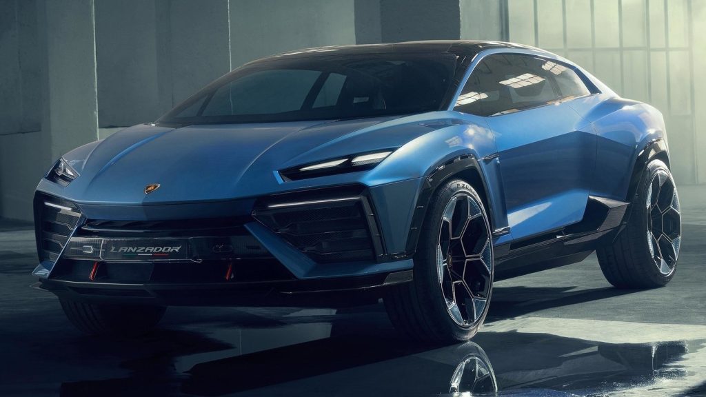 Lamborghini 首款電動車 Lamborghini-Lanzador_Concept