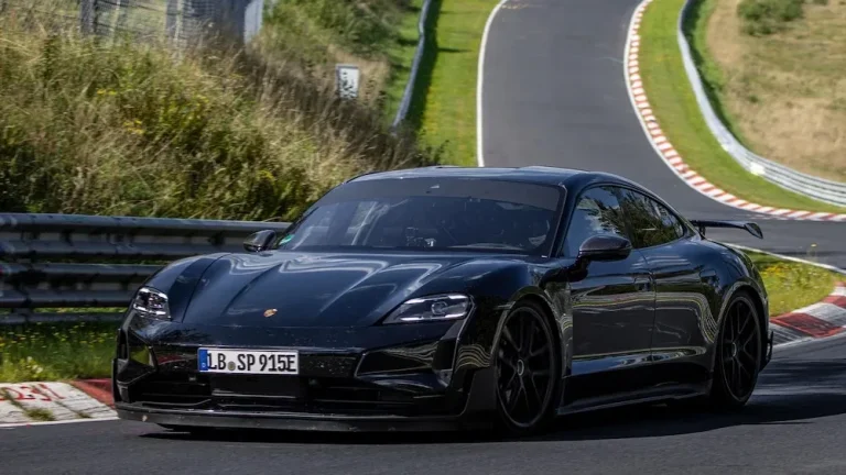 Porsche Taycan turbo GT nurburgring