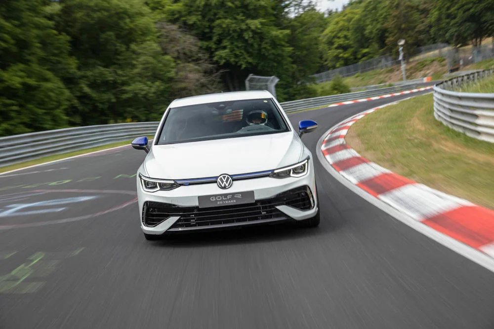 The Golf R on Nürburgring 紐柏林